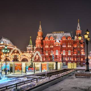 Christmas Russia wallpaper