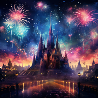 Gothic New Year wallpaper