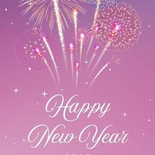 iPhone Happy New Year 2026 wallpaper