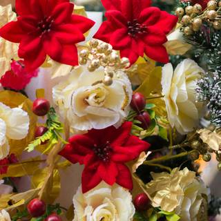 Christmas plant wallpaper