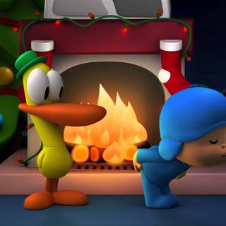 Christmas Pocoyo wallpaper