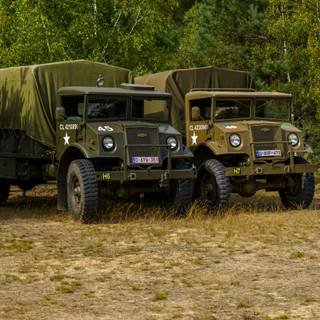 Military cars wallpaper