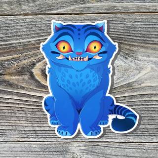 Christmas Derpy tiger wallpaper