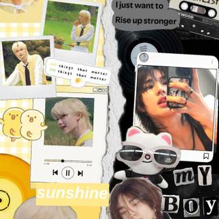 Hyunjin and Felix phone wallpaper