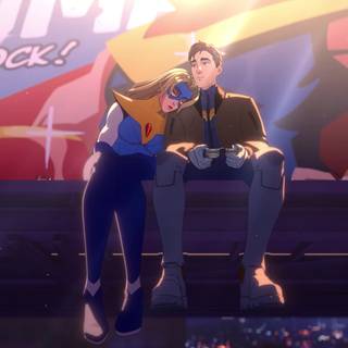 Blonde Blazer wallpaper