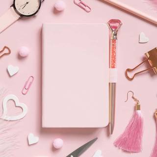 Cute pink stuff wallpaper