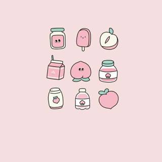 Cute pink stuff wallpaper