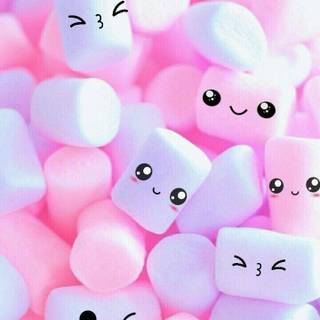 Cute pink stuff wallpaper