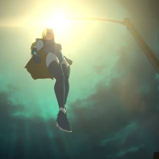 Blonde Blazer wallpaper