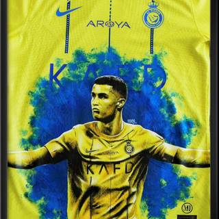 Ronaldo painting wallpaper