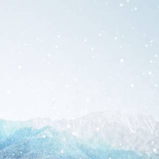 iPhone winter ice wallpaper