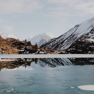 iPhone winter ice wallpaper