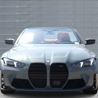 BMW M4 2025 gray wallpaper