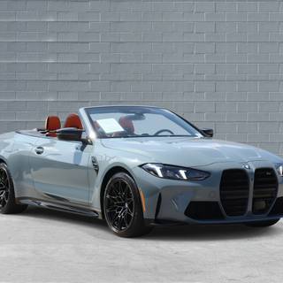 BMW M4 2025 gray wallpaper