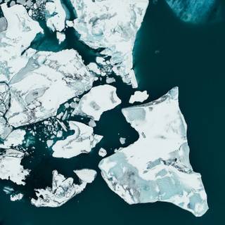 iPhone winter ice wallpaper