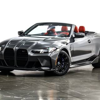 BMW M4 2025 gray wallpaper