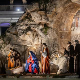 Christmas Nativity scenes wallpaper