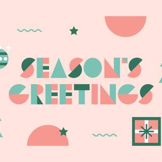 Christmas pastel desktop wallpaper