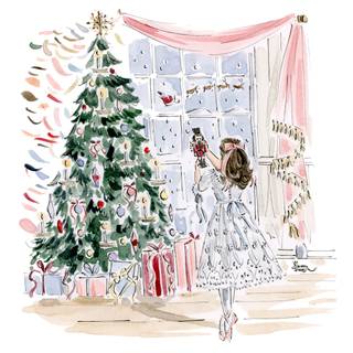 Christmas nutcrackers wallpaper