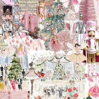 Christmas nutcrackers wallpaper