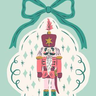 Christmas nutcrackers wallpaper
