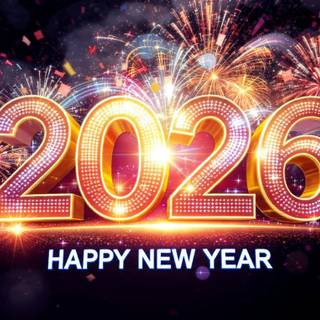 Feliz Año Nuevo 2026 wallpaper