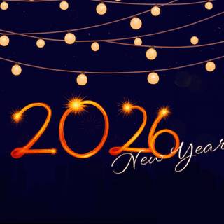 Feliz Año Nuevo 2026 wallpaper