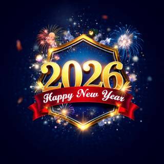 Feliz Año Nuevo 2026 wallpaper