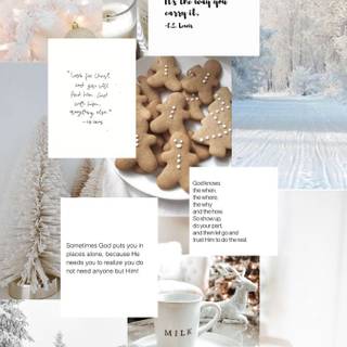 Winter Christ Christmas wallpaper