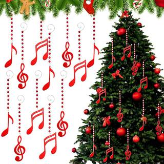 Christmas musical notes wallpaper