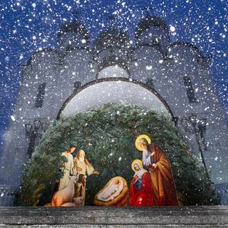 Winter Christ Christmas wallpaper