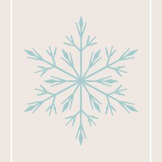 Minimal winter pattern wallpaper