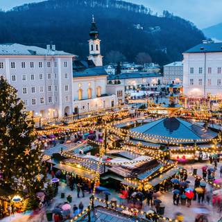 Winter Europe Christmas wallpaper