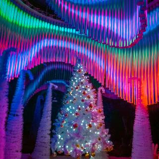 Winter Korean Christmas wallpaper