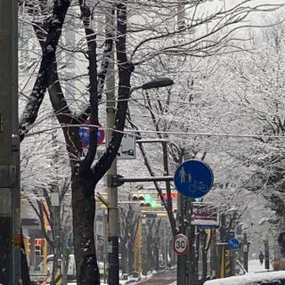 Winter Korean Christmas wallpaper