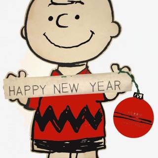 New Year Charlie Brown wallpaper