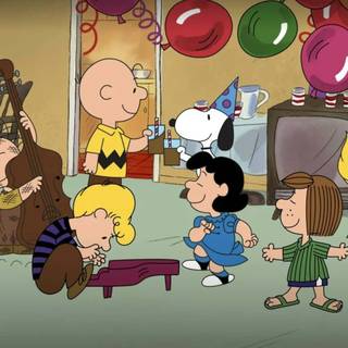 New Year Charlie Brown wallpaper
