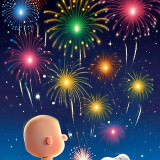 New Year Charlie Brown wallpaper