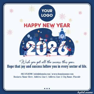 Happy New Year 2026 whish wallpaper