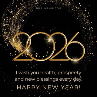 Happy New Year 2026 whish wallpaper