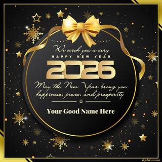 Happy New Year 2026 whish wallpaper