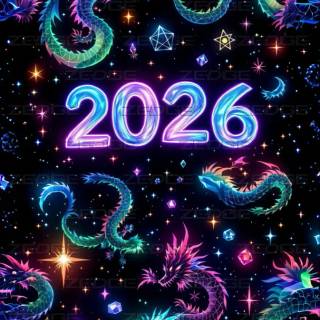 Happy New Year 2026 whish wallpaper