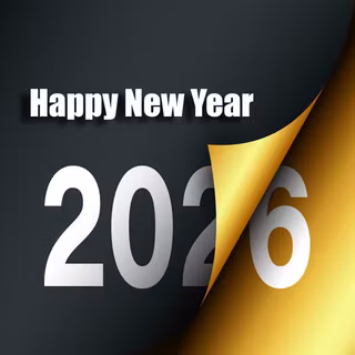 Happy New Year 2026 whish wallpaper