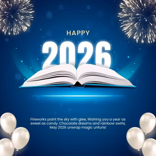 Happy New Year 2026 whish wallpaper