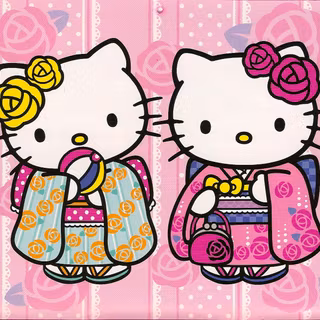 Kitty New Year wallpaper