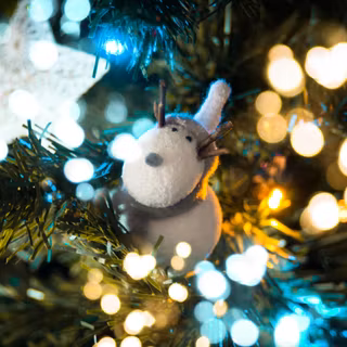 Christmas macro wallpaper