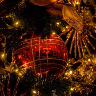 Christmas macro wallpaper