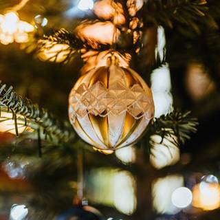 Christmas macro wallpaper