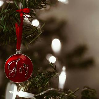 Christmas macro wallpaper