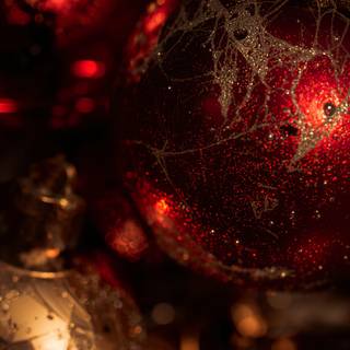 Christmas macro wallpaper